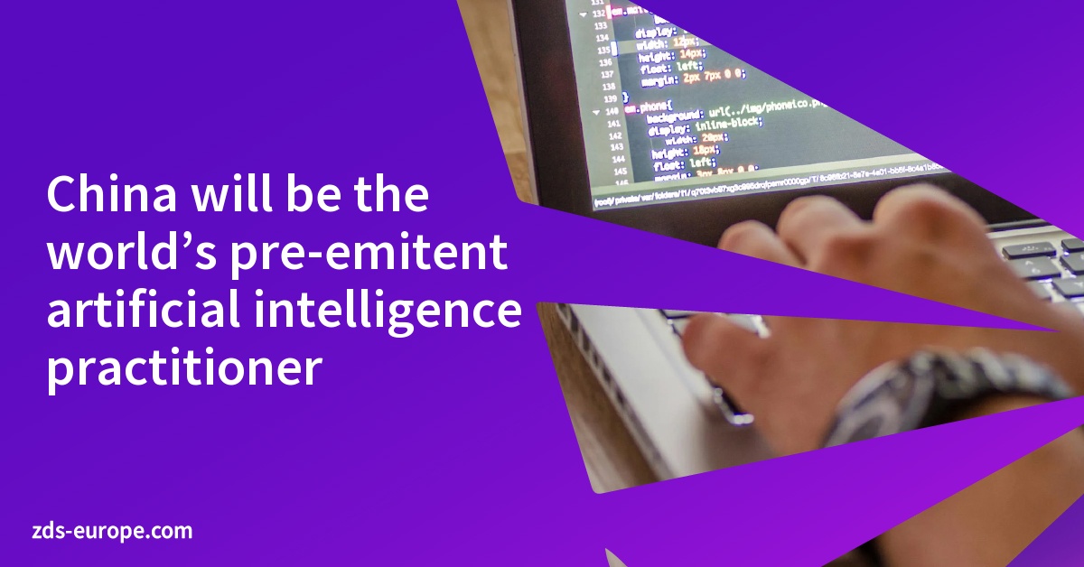 China will be the world’s pre-emitent artificial intelligence practitioner