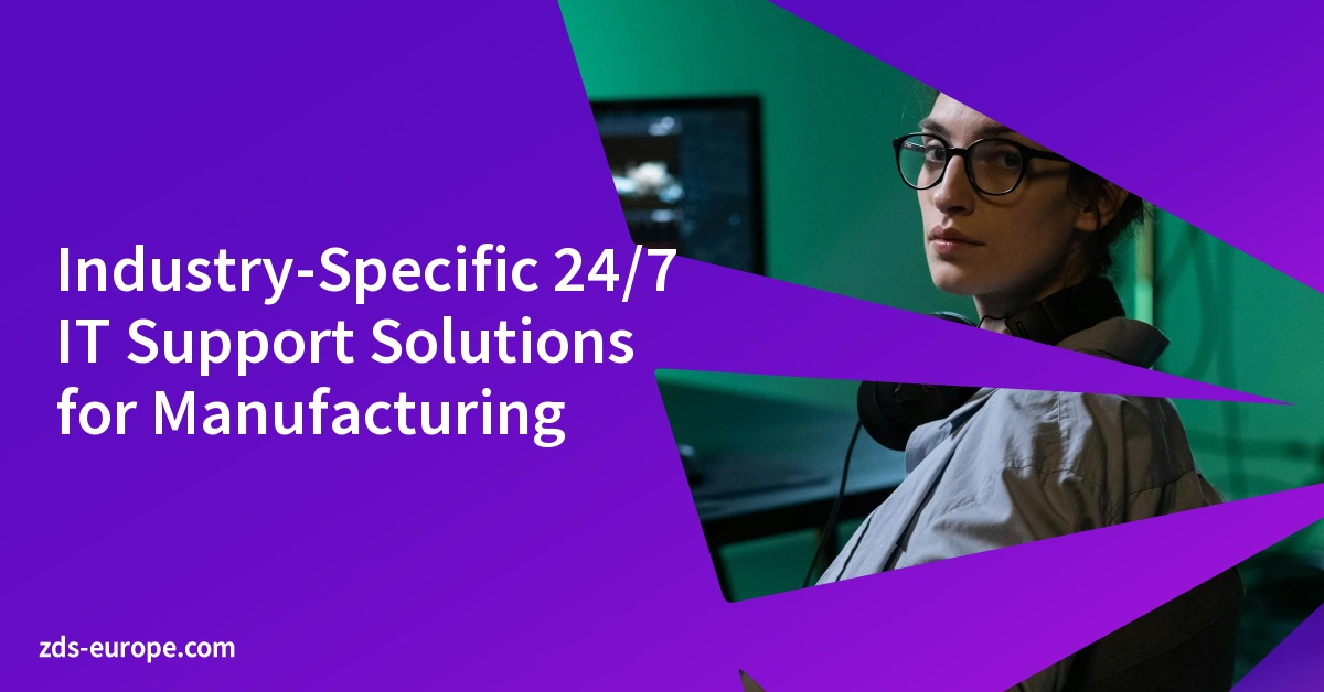 Industry-Specific 24/7 IT Support Solutions for Manufacturing