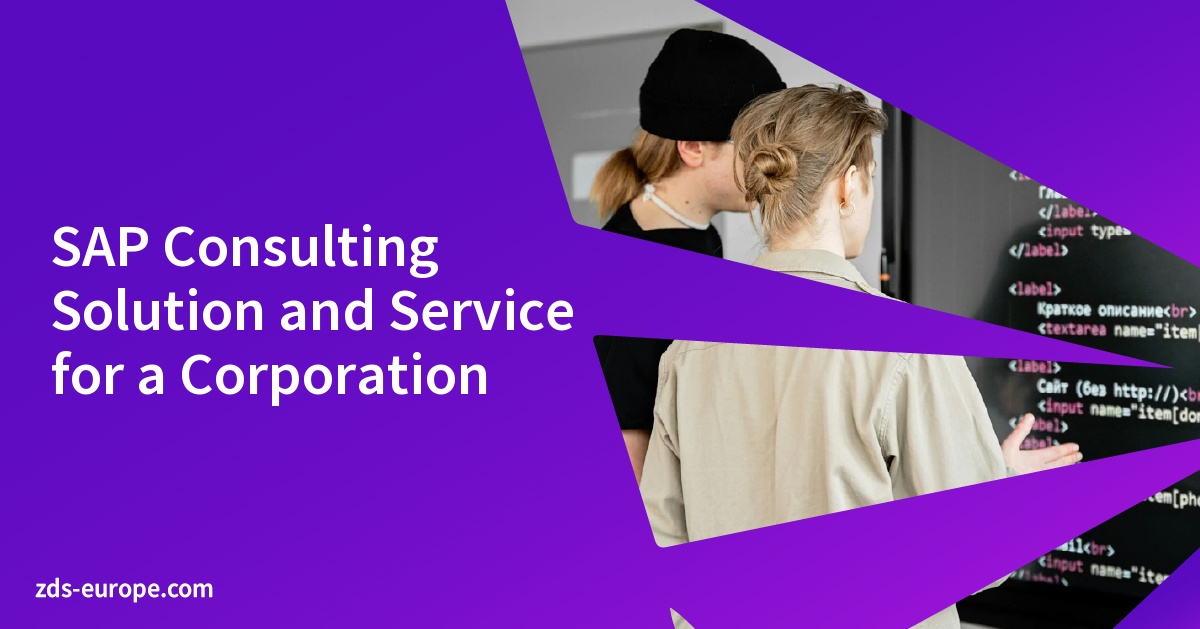 SAP Consulting Solution and Service for a Corporation